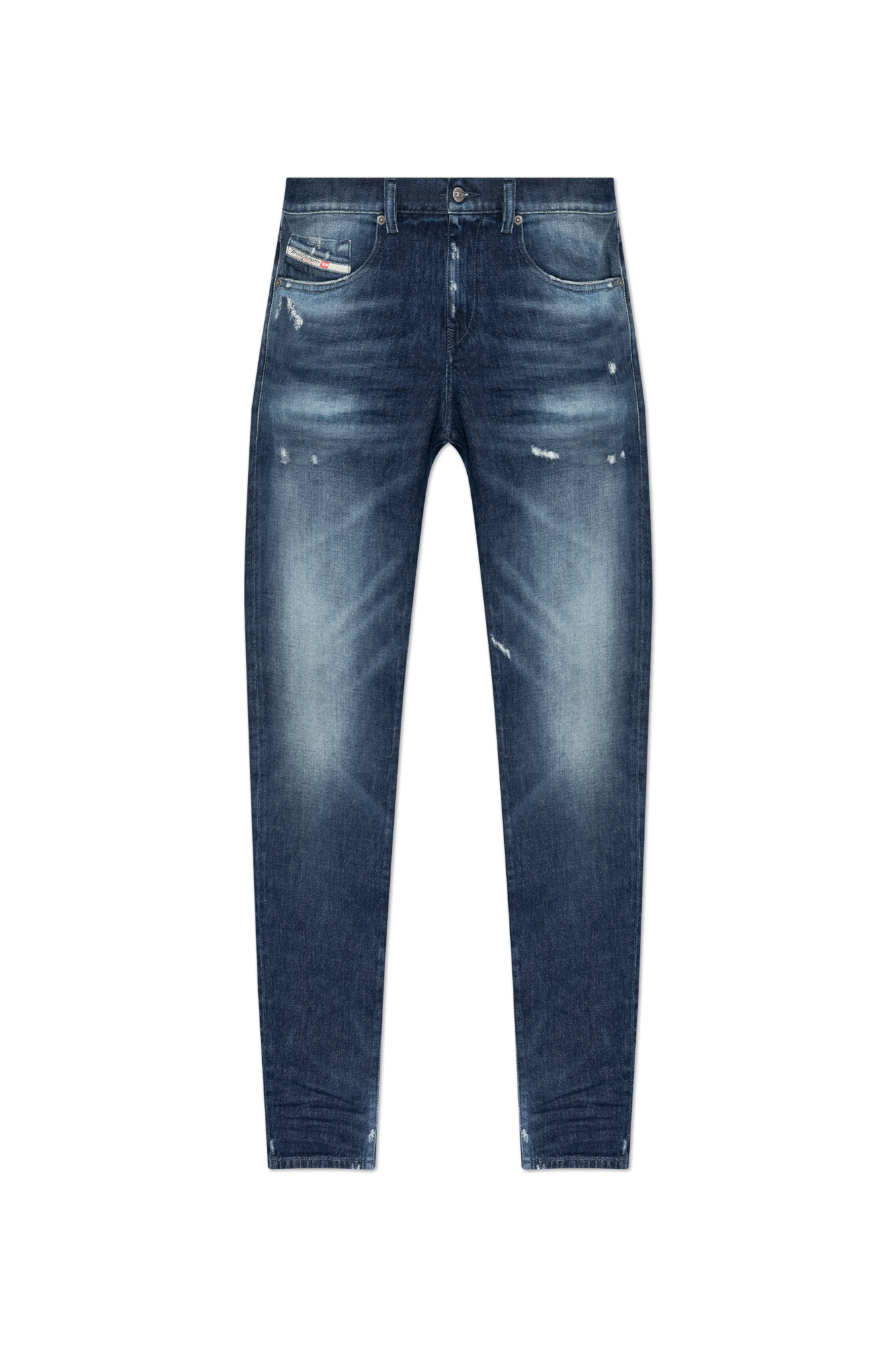 STRUKT L.32 Diesel Tgkb5Shops Switzerland Sport Style Optiks Fleece Pants Navy blue Jeans 2019 D